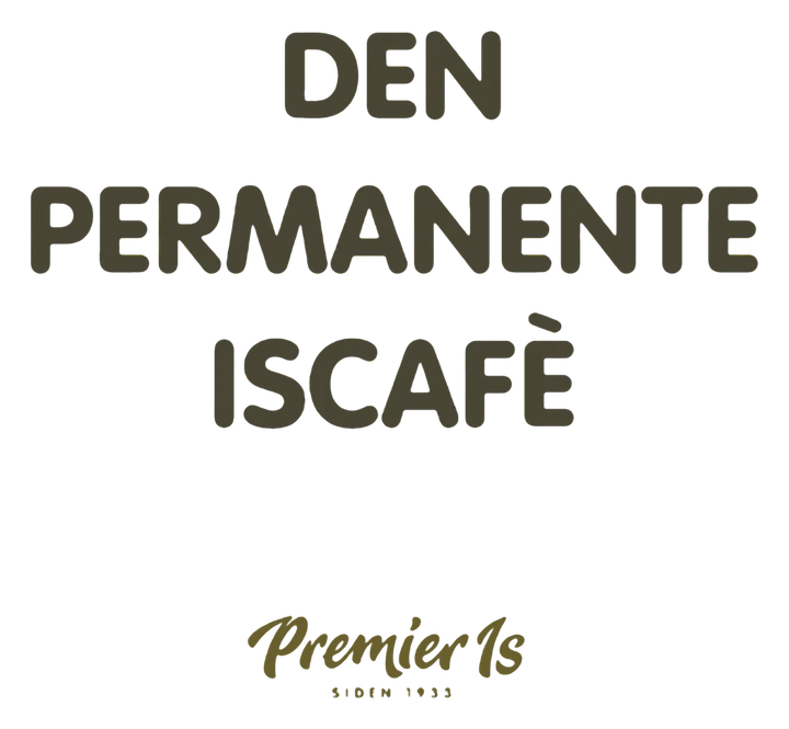 Den Permanente Iscafé logo
